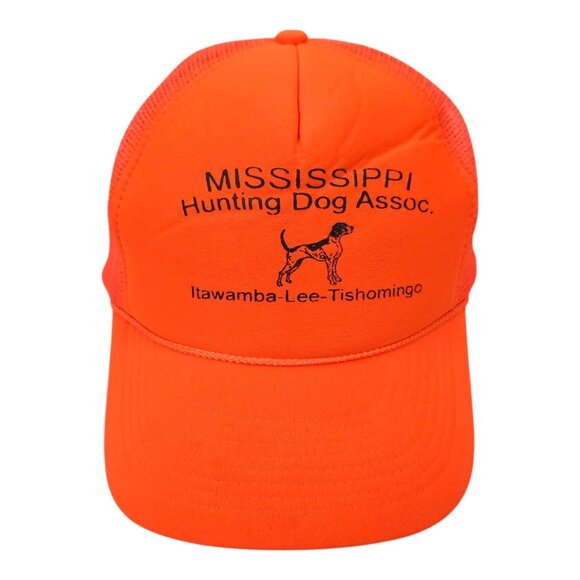 Mississippi Hunting Dog Association Mesh Snapback Cap Trucker Baseball Foam Hat - Picture 1 of 14